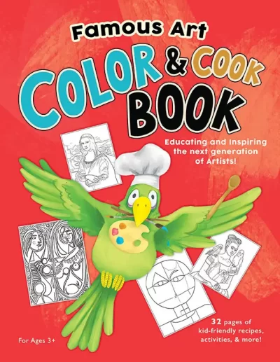 ArtSmartWorld-Color and Cook Book 2026
